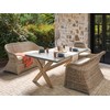 Beliani Sofa ogrodowa dla 2 osób SUSUA Rattan Naturalny