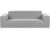 Beliani 2 vietų sodo sofa ROVIGO šviesiai pilka