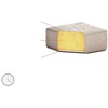 Lauko baldų komplektas Beliani 2 vietų sodo sofa ROVIGO smėlio spalvos
