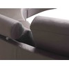 Beliani Pusapvalė 7 vietų sofa ROTUNDE Natūrali oda Ruda