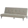 Beliani Trivietė išlankstoma sofa ESSVIK šviesiai žalia