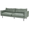 Beliani Trivietė sofa VINTERBRO šviesiai žalia