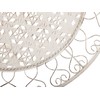 Beliani Bistro staliukas TRIESTE 70 cm 70 cm metalinis šviesiai smėlinis