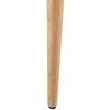 Beliani Valgomojo stalas HUDSON Skaidrus 180 cm 90 cm Grūdintas stiklas