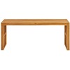 Beliani Stół sodo 150 x 35 cm Drewno Jasne drewno BELLANO