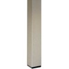 Beliani Stół sodo VERNIO 180 cm 90 cm Metal Juodas/ sidabrinė