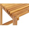Beliani Staliukas sodo BELLANO 35 cm 40 cm Drewno akacjowe Ruda