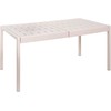 Beliani Stół sodo BARTICA 154 cm 84 cm Kremas