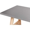 Beliani Stół sodo TONNARE 200 cm 100 cm Beton Pilka