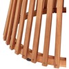 Beliani Stół sodo AGELLO 120 cm 120 cm Drewno akacjowe Ruda