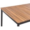 Beliani Stół sodo drewno akacjowe 180 x 90 cm jasne VALLESE