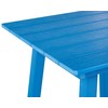 Beliani Staliukas sodo barowy ADIRONDACK 60 cm 59 cm Materiał syntetyczny Mėlyna