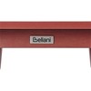 Beliani Staliukas sodo barowy ADIRONDACK 60 cm 59 cm Materiał syntetyczny Raudona