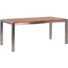 Beliani Sodo stalas GROSSETO 180 cm 90 cm eukalipto mediena rudas