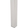 Beliani Sodo stalas GROSSETO 220 cm 100 cm Degintas granitas grafito spalvos