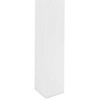 Beliani Stół sodo MESSINA 100 cm 52 cm Baltas