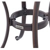 Beliani Staliukas bistro ANDALO 68 cm 68 cm Metal Ruda