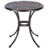 Beliani Staliukas bistro ANDALO 68 cm 68 cm Metal Ruda