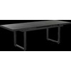 Beliani Išskleidžiamas sodo stalas VALCANETTO 180/240 cm 90 cm metalinis juodas