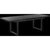 Beliani Išskleidžiamas sodo stalas VALCANETTO 180/240 cm 90 cm metalinis juodas