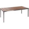 Selsey Beliani Stół sodo VIAREGGIO 200 cm 90 cm Drewno tekowe ( FSC®) Ruda