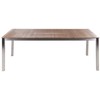 Selsey Beliani Stół sodo VIAREGGIO 200 cm 90 cm Drewno tekowe ( FSC®) Ruda