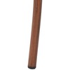 Beliani CASPRI II sodo stalas, 80 cm, 80 cm, stiklinis rutulys