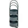 Beliani Stojak na kwiaty COLUTENA Metal 56 cm Tamsiai mėlyna