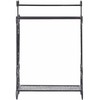 Beliani Lumarko rankšluostis stovėti 60 x 90 cm juoda GLADIS!