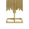 Beliani Metalo žvakidė 53 cm aukso NIAS