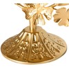 Beliani Świecznik RAMADA Metal 25 cm Auksinis