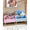 Beliani Žaislų dėžė CASPER 43 cm mėlyna