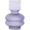 Beliani Lumarko rėmas Stiklinė gėlių vaza 24 cm violetinė RODIA!