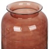 Beliani Lumarko gėlių vaza Stiklas Rudas 25x35 cm