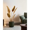 Beliani Dirbtinis augalas BANANA TREE 123 cm auksinis