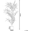 Beliani Dirbtinis augalas BAMBUSA VULGARIS 100 cm žalios spalvos