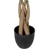 Beliani Sztuczna roślina PACHIRA TREE 120 cm Žalias