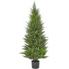 Beliani Sztuczna roślina doniczkowa 120 cm CEDAR TREE