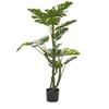 Beliani Sztuczna roślina doniczkowa 135 cm MONSTERA PLANT