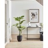 Beliani Sztuczna roślina doniczkowa 135 cm MONSTERA PLANT