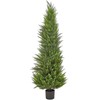 Beliani Dirbtinis augalas CEDAR TREE 153 cm žalias