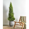 Beliani Dirbtinis augalas CEDAR TREE 153 cm žalias