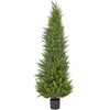 Beliani Dirbtinis augalas CEDAR TREE 153 cm žalias