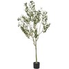 Beliani Sztuczna roślina OLIVE TREE 153 cm