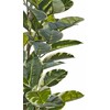 Beliani Sztuczna roślina doniczkowa 160 cm FICUS ELASTICA