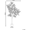 Beliani Sztuczna roślina OLIVE TREE 178 cm Žalias