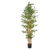 Beliani Dirbtinis augalas BAMBOO 220 cm žalias
