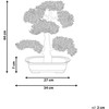 Beliani Sztuczna roślina PINE 44 cm Žalias