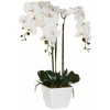 Beliani Sztuczna roślina doniczkowa 59 cm ORCHID