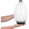 Beliani Dekoratyvinė vaza 36 cm balta BaESA